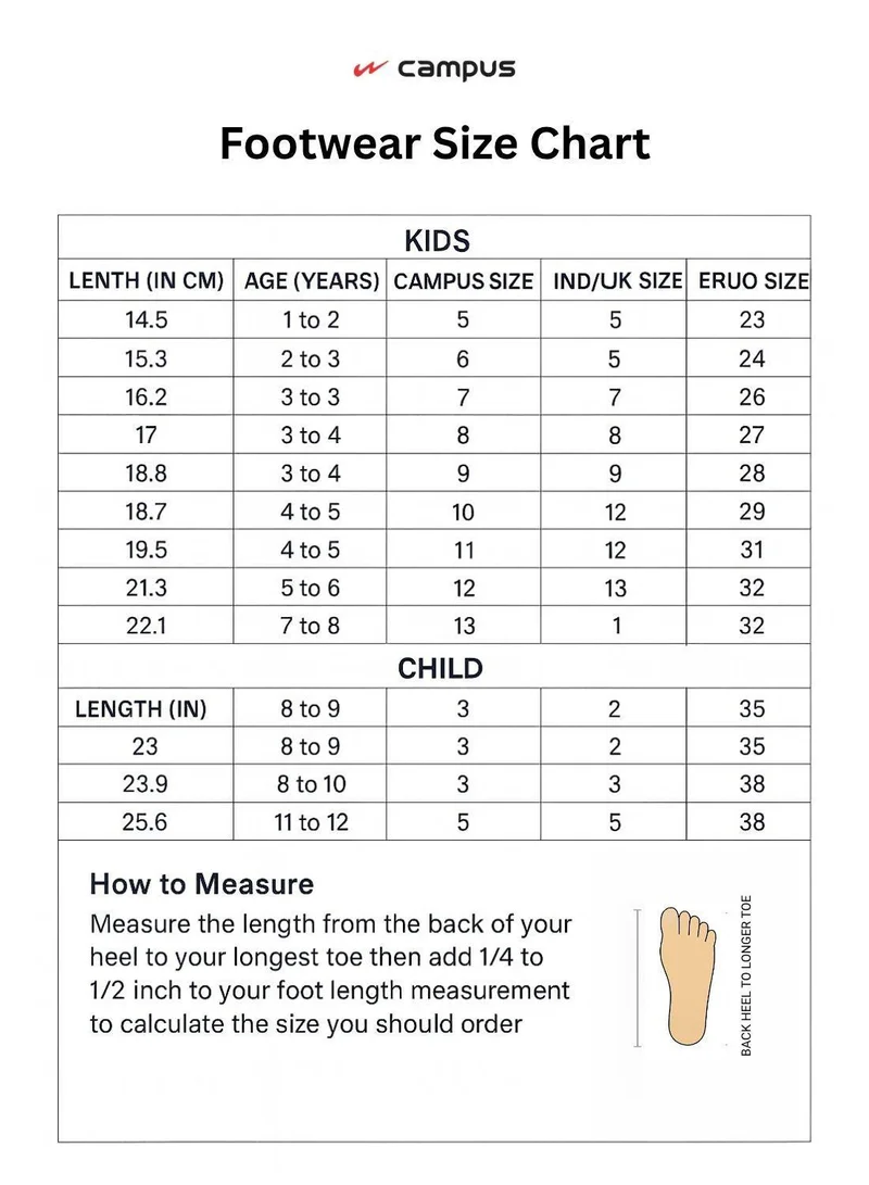 CAMPUS L.Grey/D.Grey Kids Grey Low-Top Sneakers - Style Shoes that Moves, Comfort Shoes that Lasts  | Best Price UAE