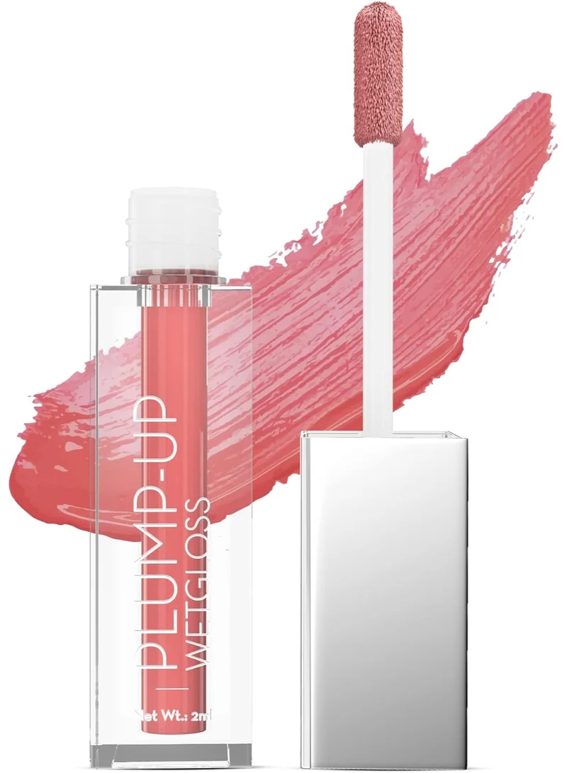 Swiss Beauty Swiss Beauty Plump-Up Wet lightweight Lip Gloss with High Shine Glossy Finish For Fuller and Plump Lips | Shade- Date Night, 2ml|