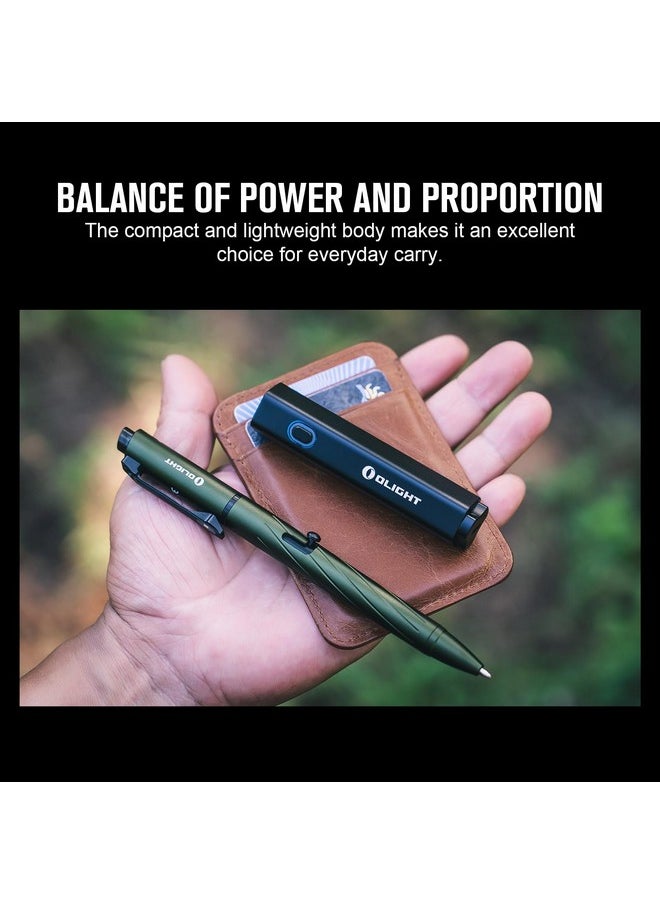 OLIGHT OLIGHT Diffuse Rechargeable EDC Pocket Keychain Flashlight, 700 Lumens USB-C Charging, High-Performance LED AA Flashlight for Outdoor and Night Working(Black)  - Image 4