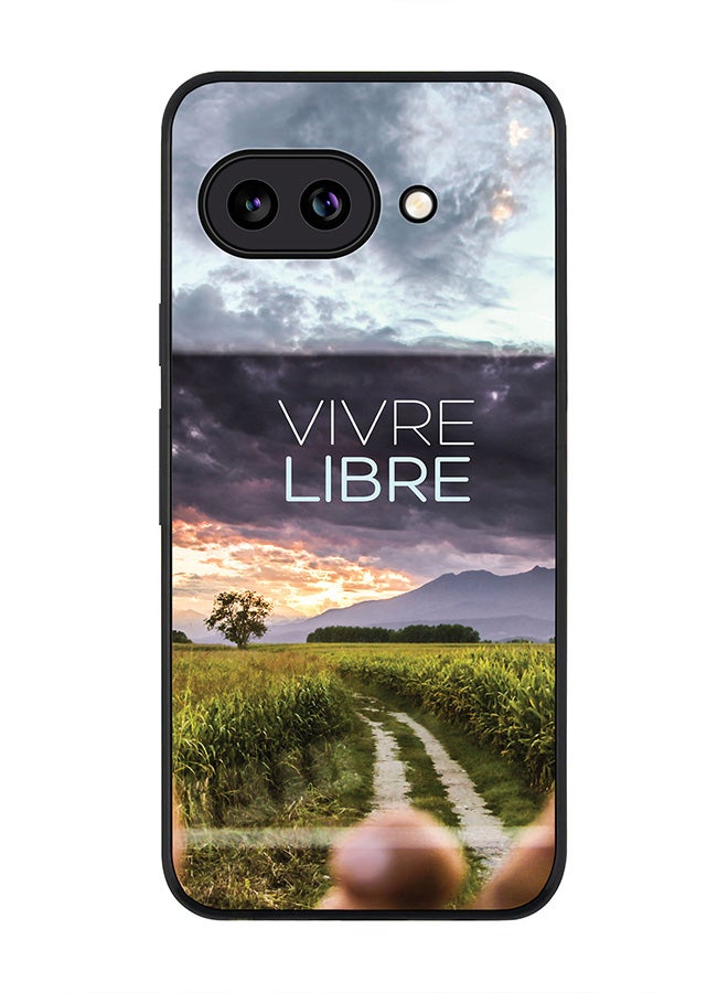 Stylizedd For Google Pixel 9a Case,Slim fit Camera Protection, Shockproof Thin Phone cover  - Vivre Libre