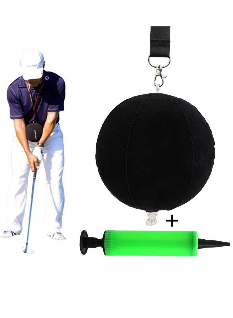 KASTWAVE Golf Swing Trainer Ball Aid Practice Balls Golf Impact Ball, Smart Adjustable Assist Ball Teaching Posture Correction Training Intelligent Arm Motion Guide for The Player Practing - Image 1