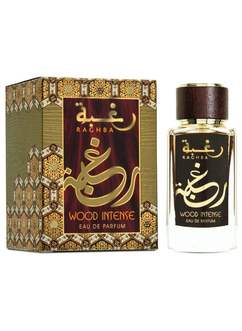 Lattafa Raghba Wood Intense Eau de Parfum 100ml - Image 1