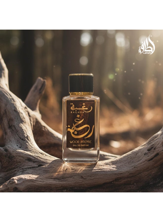 Lattafa Raghba Wood Intense Eau de Parfum 100ml - Image 4