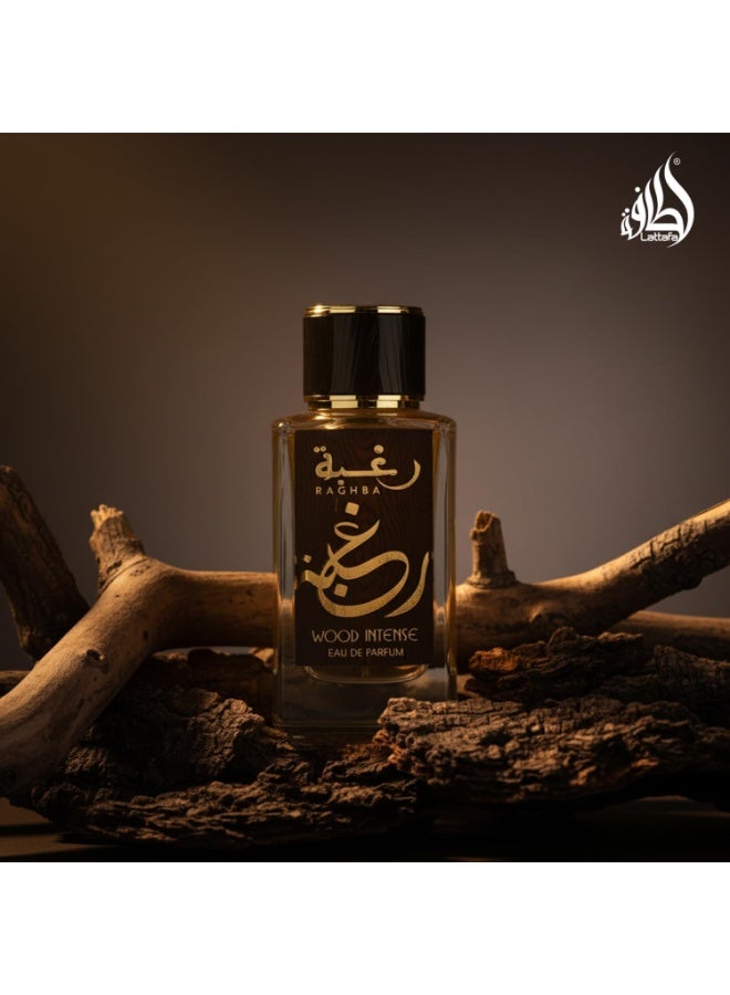 Lattafa Raghba Wood Intense Eau de Parfum 100ml - Image 5