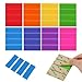 PuraEase Textured Sensory Stickers 8 Pack Silicone Fidget Strips for Kids Adults with ADHD Autism Anxiety Quiet Toys for Desk Travel Office Great for Gifting Rewards Fillers - Image 2