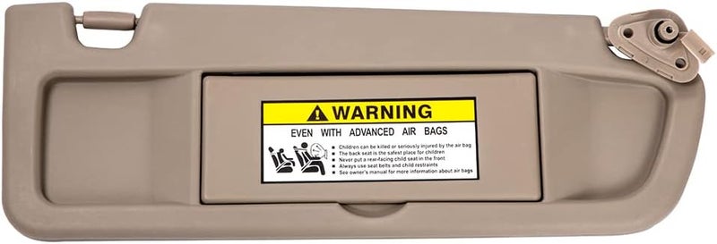 HIMIKI Right Passenger Side Sun Visor for Honda Civic - Image 1