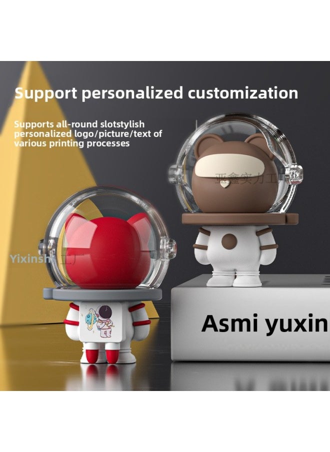 Student USB 128G Cute Mobile Phone Computer Dual-use 32g Lettering Class Office Usb Universal Large Capacity USB-Capacity:Aerospace Steamed Bun Rabbit + Ornament-Interface:32G【USB2.0】  - Image 3
