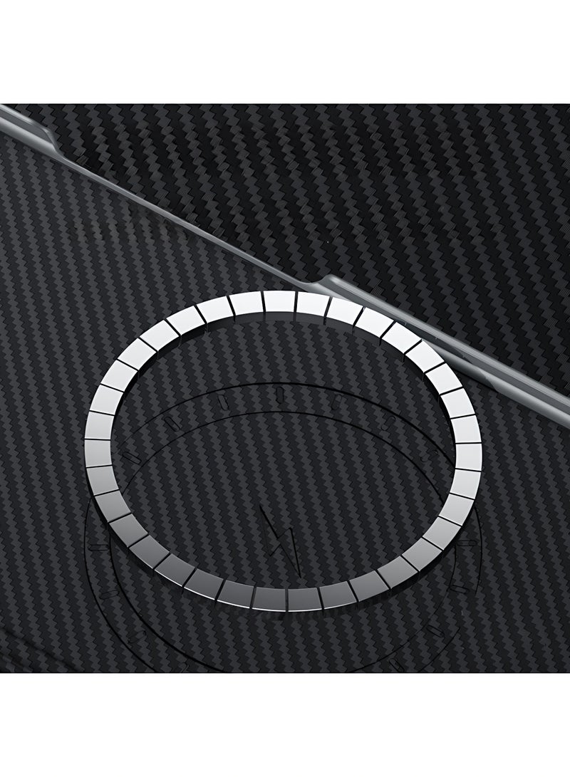 اووكاي جراب متوافق مع هاتف Honor Magic V5 5G، حلقة مغناطيسية مدمجة، جراب واقٍ صلب للغاية من البولي كربونات، جراب واقٍ مقاوم للخدش والصدمات مع شحن لاسلكي (أسود) - Image 4