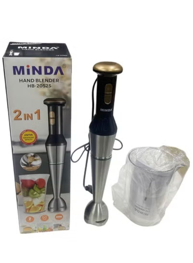 Minda HB-2052S (2-in-1) Hand Blender - Premium Stainless Steel Kitchen Tool - Image 3