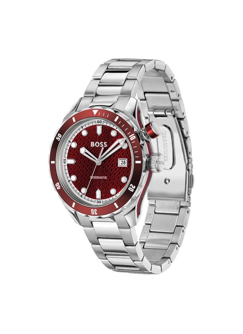 HUGO BOSS HUGO BOSS WATCH ROUND ANALOG MEN'S RED CASE WATCH - 1514179  - Image 1