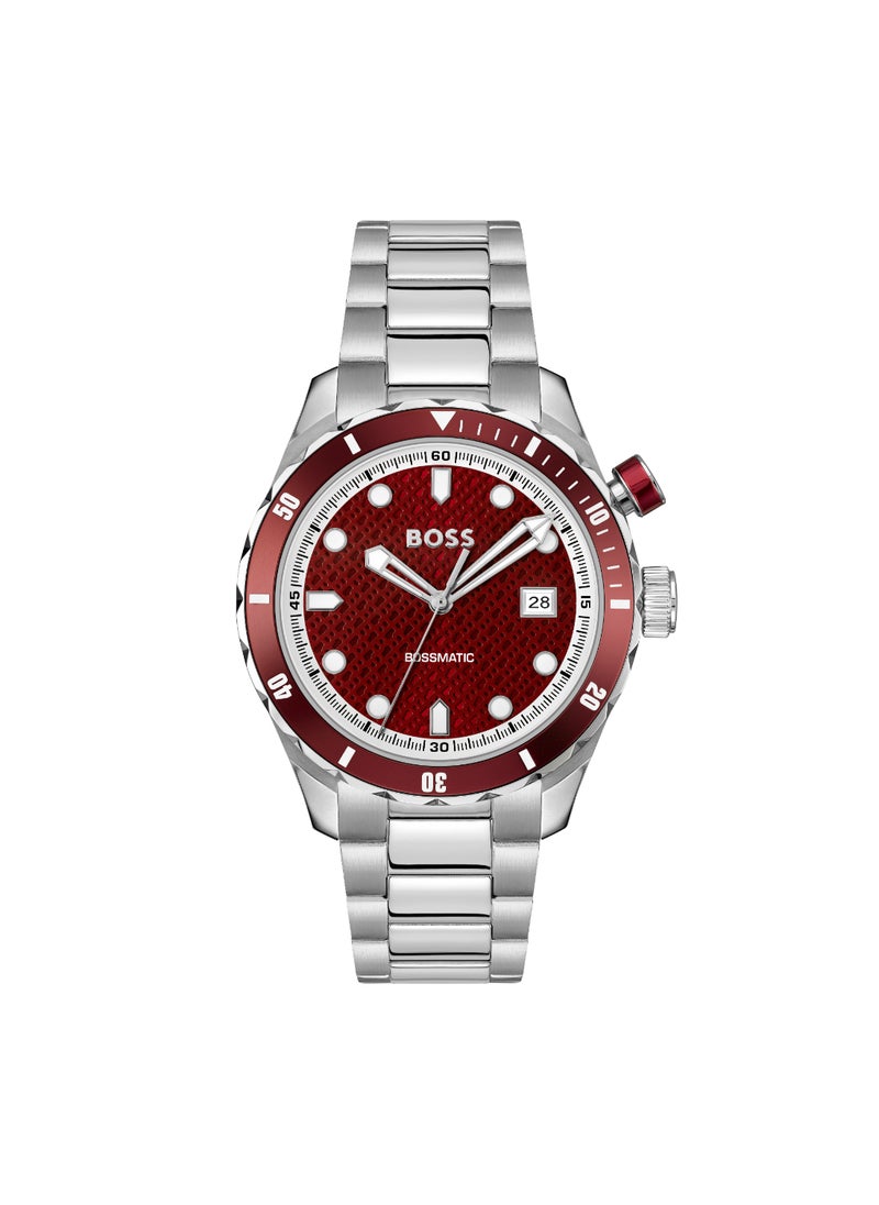 HUGO BOSS HUGO BOSS WATCH ROUND ANALOG MEN'S RED CASE WATCH - 1514179  - Image 3