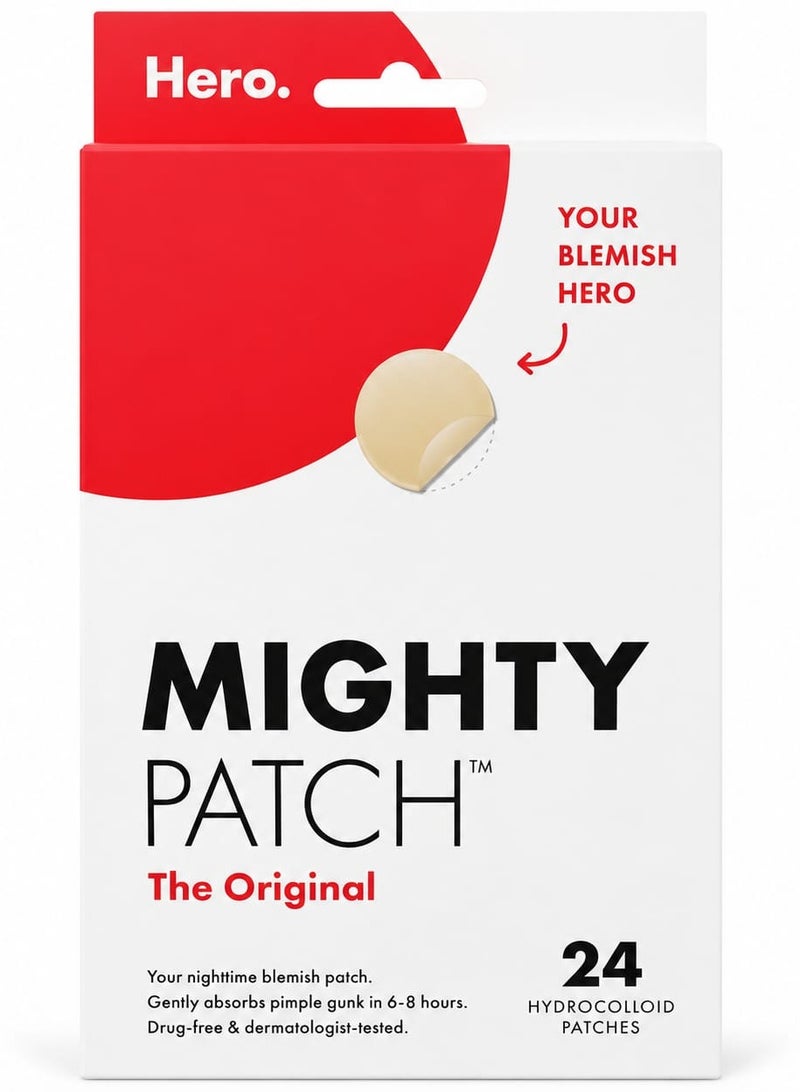 Original Hydrocolloid Acne Patches – 24 Patches