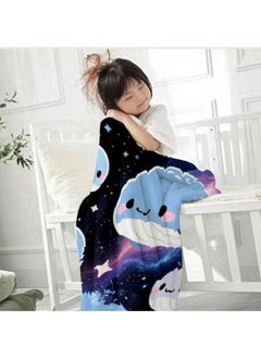 General Baby and children's cartoon flannel thin blanket (warm and comfortable, suitable for sleep, games) 70cm*100cm - 345  - Image 1