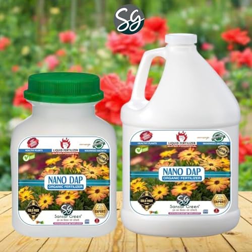 Sansar Green® Nano DAP Organic Liquid Fertilizer for overall Growth of Plants. (1000 ml) - Image 3