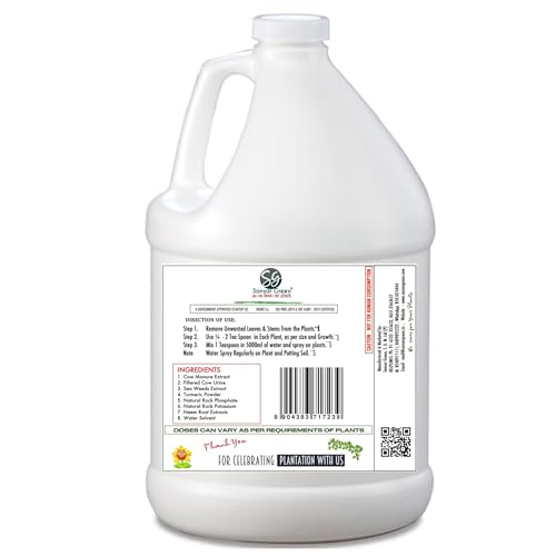Sansar Green® Nano DAP Organic Liquid Fertilizer for overall Growth of Plants. (1000 ml) - Image 2
