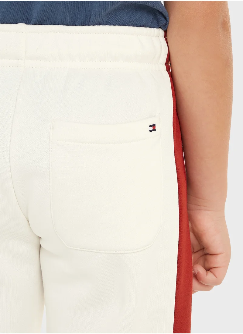TOMMY HILFIGER COLORBLOCK FLEECE SWEATPANTS