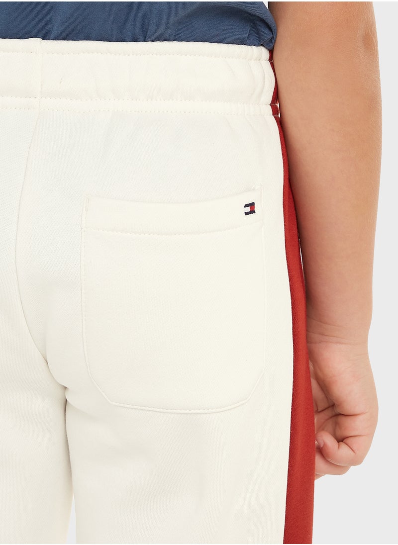 TOMMY HILFIGER COLORBLOCK FLEECE SWEATPANTS  - Image 3