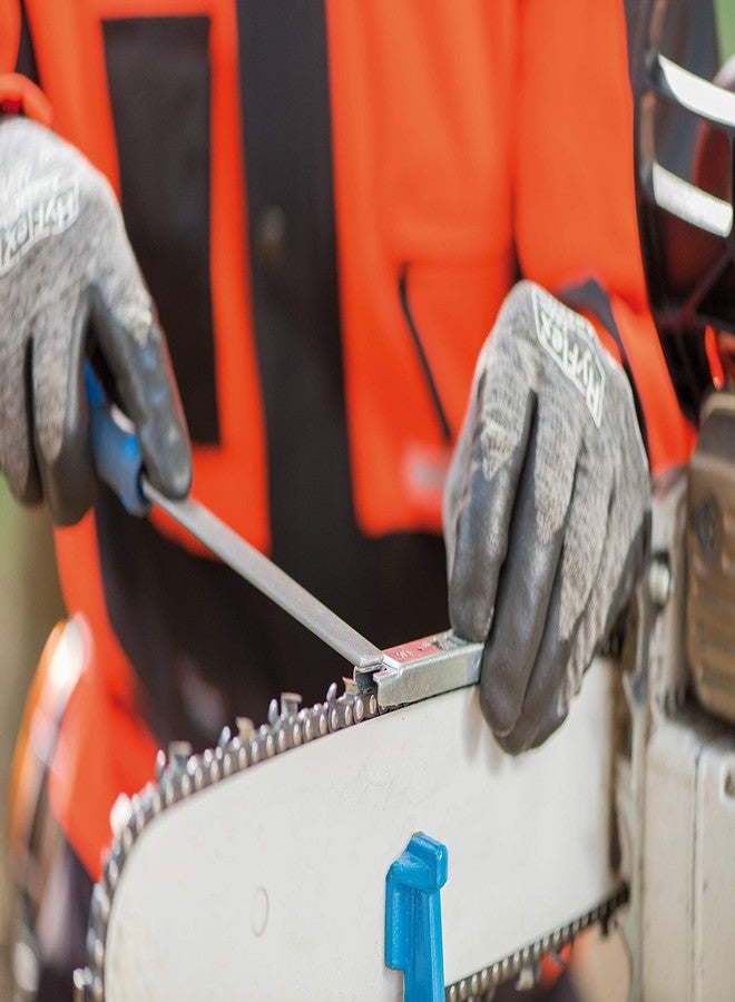 PFERD Replacement Depth Gauge File for the CHAINSHARP CS-X Chain Saw Sharpener, 1 pc. | 8 inch, second cut | 17310 - rectangular file with two cut sides - Image 2