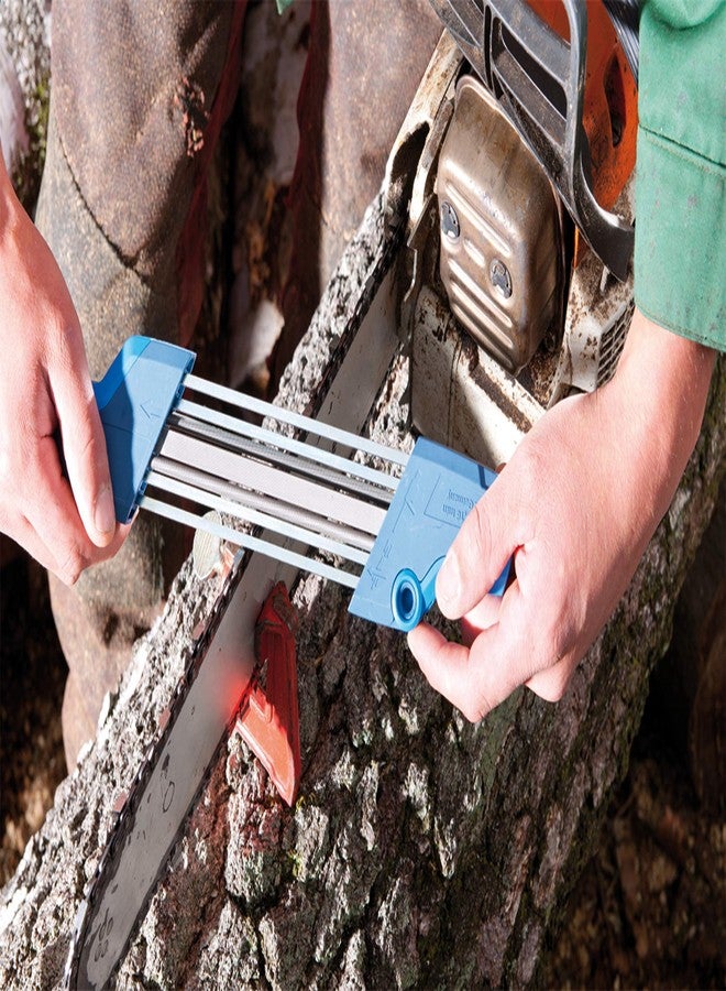 PFERD Replacement Depth Gauge File for the CHAINSHARP CS-X Chain Saw Sharpener, 1 pc. | 8 inch, second cut | 17310 - rectangular file with two cut sides - Image 4