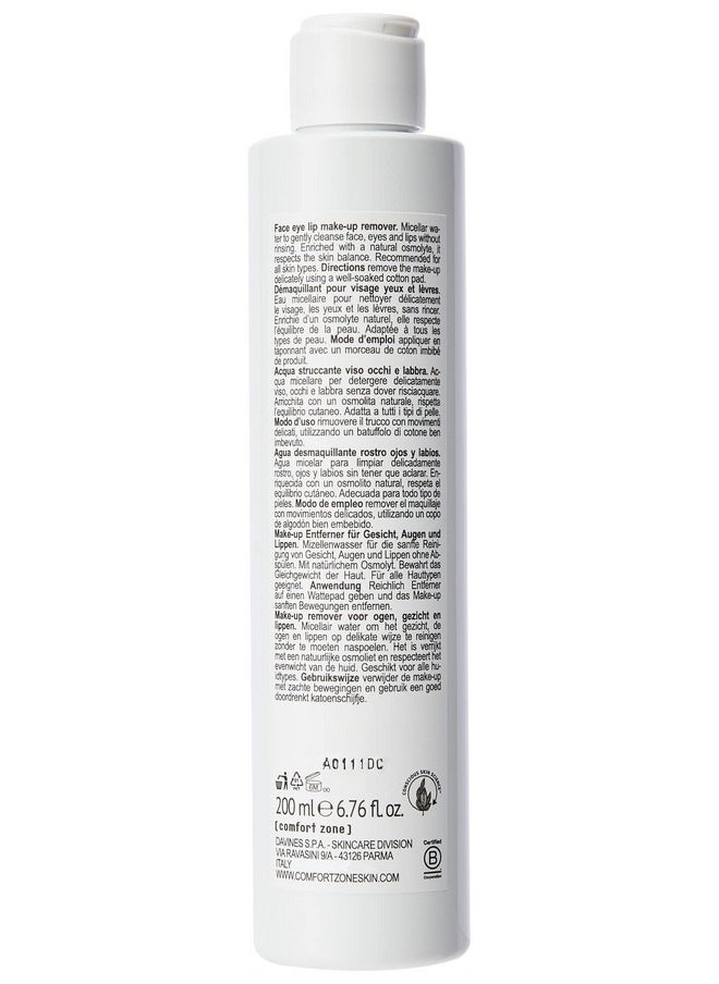 Comfort Zone Ne ] Essential Micellar Water Make Up Remover Fresh And Vibrant With Citrus And Herb 6.76 Fl. Oz.  - Image 4