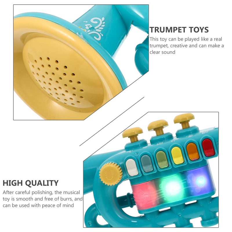 2 Sets Children Trumpet Toy Kids Music Enlightenment Wind Instrument Toy - Image 5