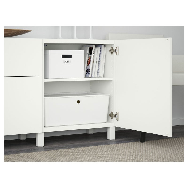 Baitique Additional Cabinet Shelf, White, 56x36 cm - Image 2