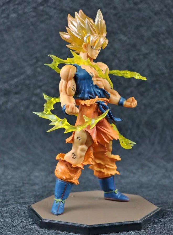دراجون بول زد لعبة  - Dragon Stars Super Saiyan Goku ، زخرفة أنمي موديل ، تمثال مجسم سوبر قابل للجمع ، لعبة شخصية أنمي 17 سنتيمتر - Image 4