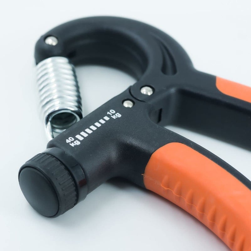 KASRAT Adjustable Hand Gripper (Grey), Hand Gripper for Men & Women for Gym | Workout | Hand Gripper to use in Home for Forearm Exercise, Finger Exercise Power Gripper [Orange] - Image 3
