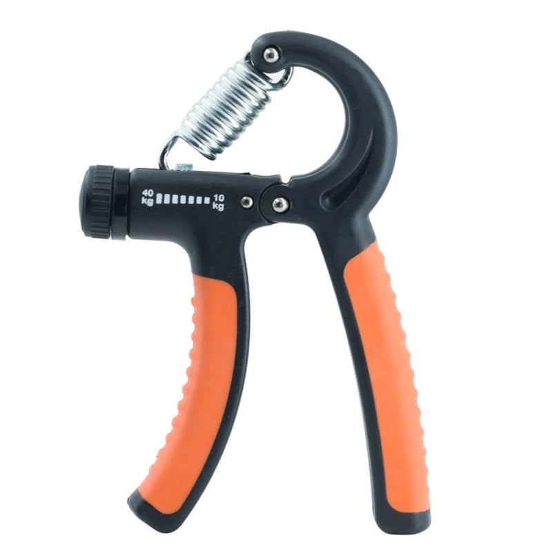 KASRAT Adjustable Hand Gripper (Grey), Hand Gripper for Men & Women for Gym | Workout | Hand Gripper to use in Home for Forearm Exercise, Finger Exercise Power Gripper [Orange] - Image 1