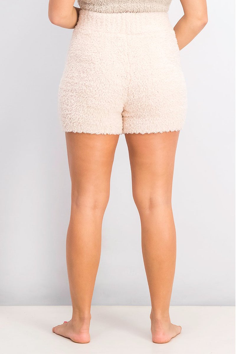 XOXO Women Pull On Textured Pajama Shorts, Pink - Image 2