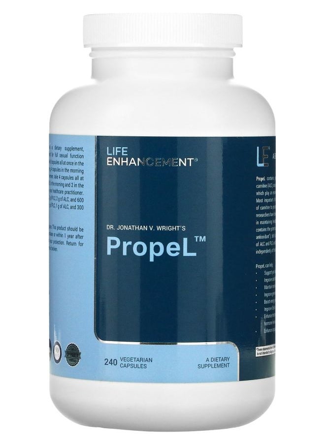 Life Enhancement PropeL 240 Vegetarian Capsules  - Image 1