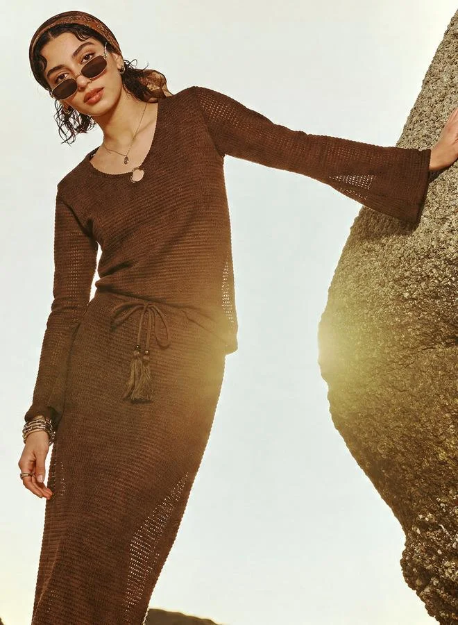 تواكستريمز 2Xtremz Regular Fit Top with Textured Detail