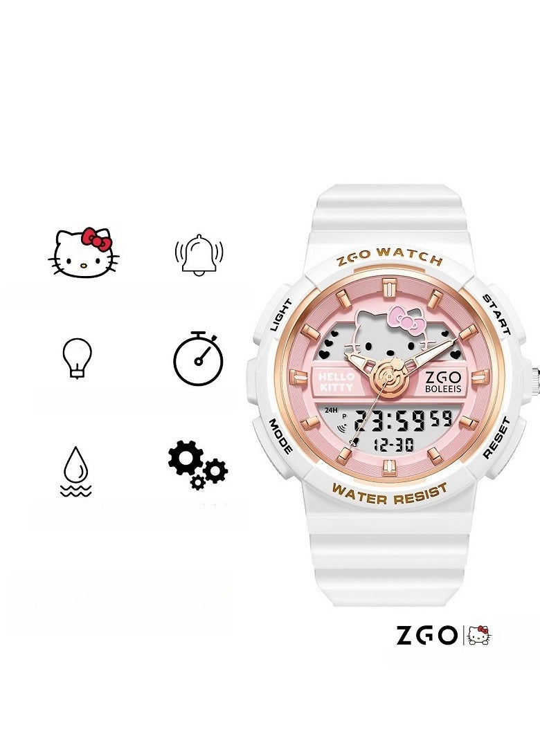 ZGO ساعة أطفال هدية مقاومة للماء والسقوط ساعة طلابية رياضية مضيئة إلكترونية - Image 1