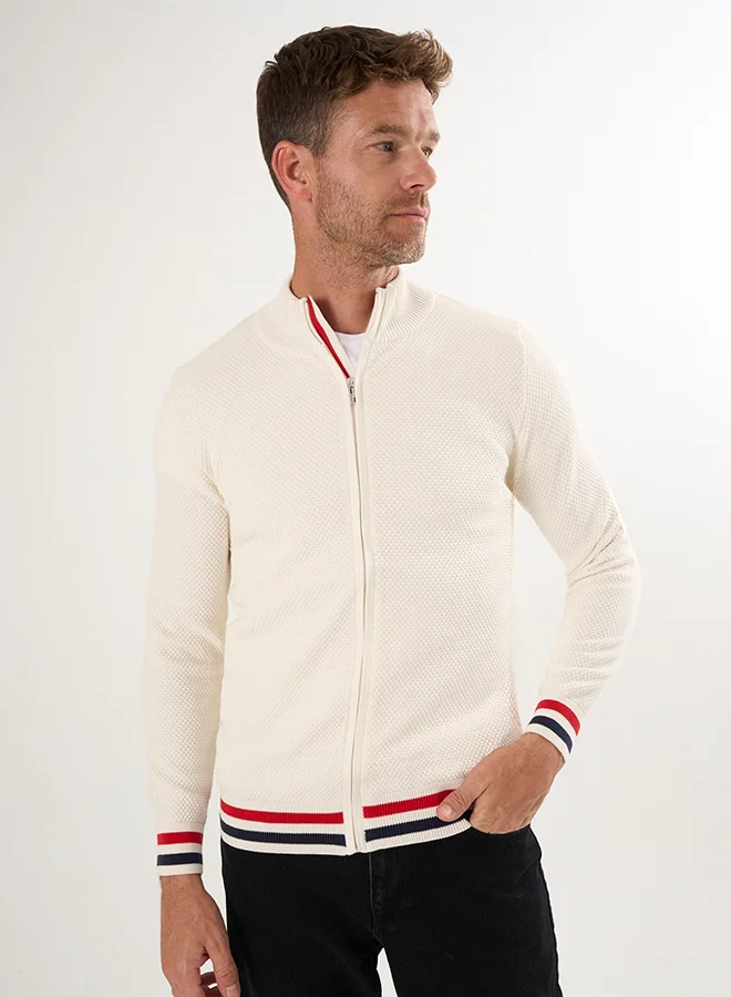 FELIX HARDY Full Zipper Cardigan
