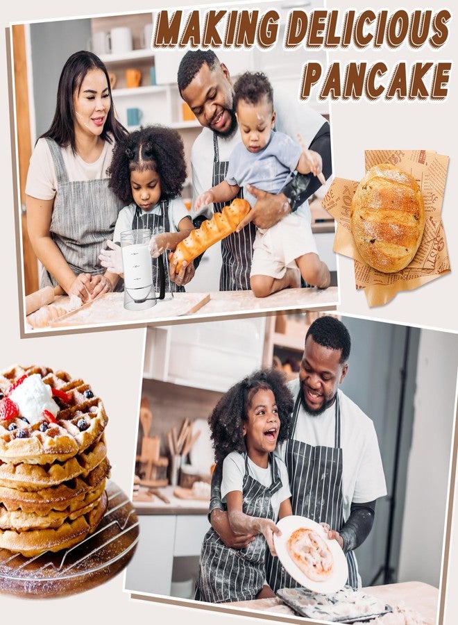 FillTouch موزع خليط الكب كيك من فيل تاتش، قطعتان، موزع خليط البانكيك، 4 أكواب بمقبض ضغط، أدوات لتحضير البانكيك، الكب كيك، الكوكيز، الكيك، الوافل، والآيس كريم، هدايا للمطبخ أو كهدية لمنزل جديد (أسود) - Image 5