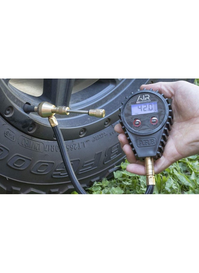 ARB ARB510 ARB Air Systems E-Z Deflator Digital Tire Pressure Gauge With Pouch, All Measurements  - Image 4