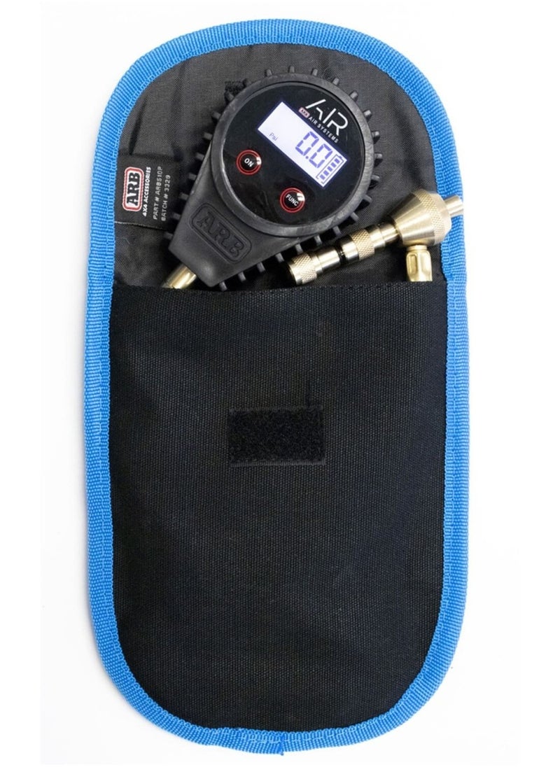 ARB - ARB E-Z Digital Tire Deflator and Pressure Gauge with Blue Backlit Display & Pouch - ARB510 - Image 1