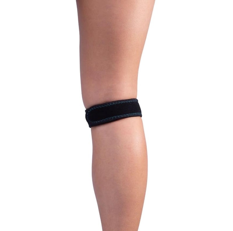 DonJoy Advantage Patella Tendon Strap for Tendonitis, Chondromalacia, Osgood Schlatter, Tubular Buttress for Pain Relief, Adjustable for Right or Left Knee, 13" - 19" - Image 2