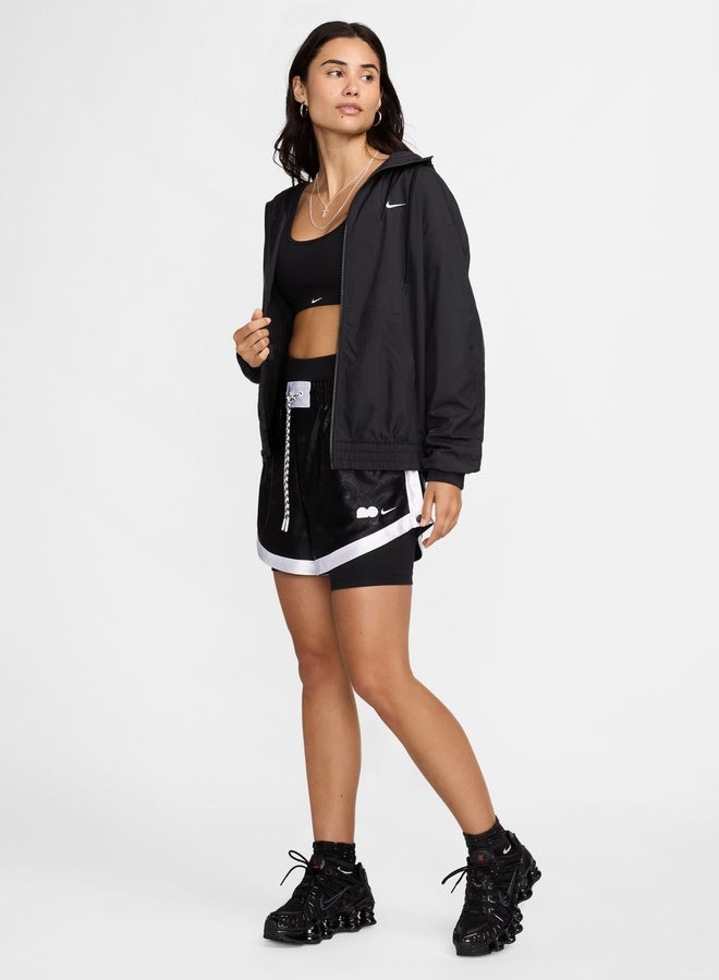 Nike Women’S Nike Essential Uv Woven Hooded Jacket - Image 5