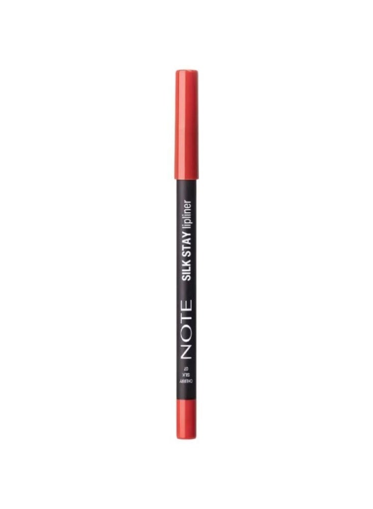 Note Silk Stay Lipliner – 1.2 g – Cherry Silk 07 - Image 1