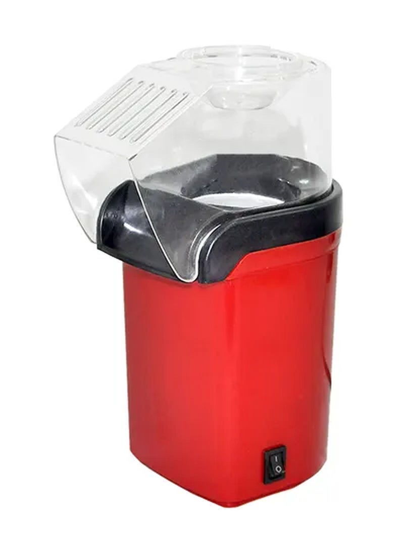 Rabos Electric Popcorn Machine 1200 W XX-37538R-UK Red/Black/Clear - Image 1
