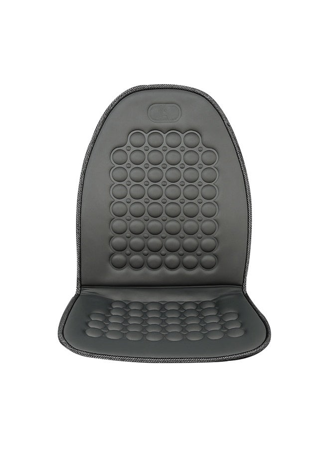 MOB Universal Car Seat Cushion Grey CU-111 – PU Leather Massage Seat Cover with Bubble Design, Ergonomic Support, Breathable Fabric, Non-Slip Straps, Fits Most Cars, SUVs, Trucks & Office Chairs – Comfortable Driving & Sitting Pad - Image 5