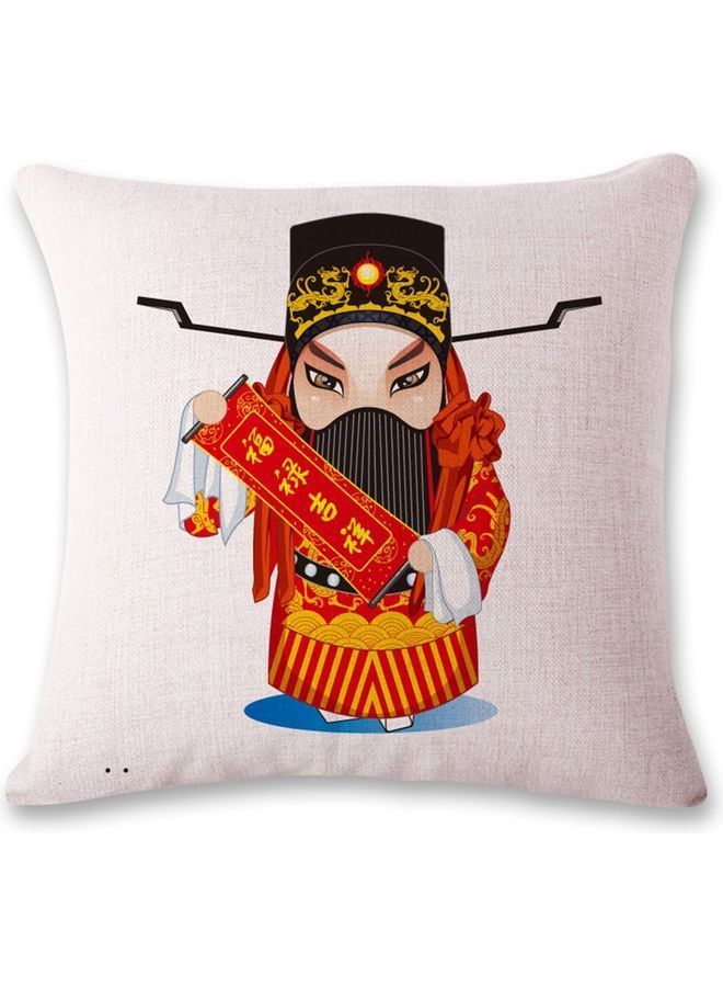 NIBEMINENT Cotton Linen Cushion Cover Multicolour