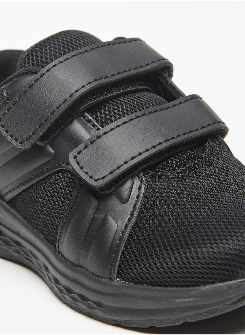 shoexpress - Textured Sneakers with Hook and Loop Closure - Image 1