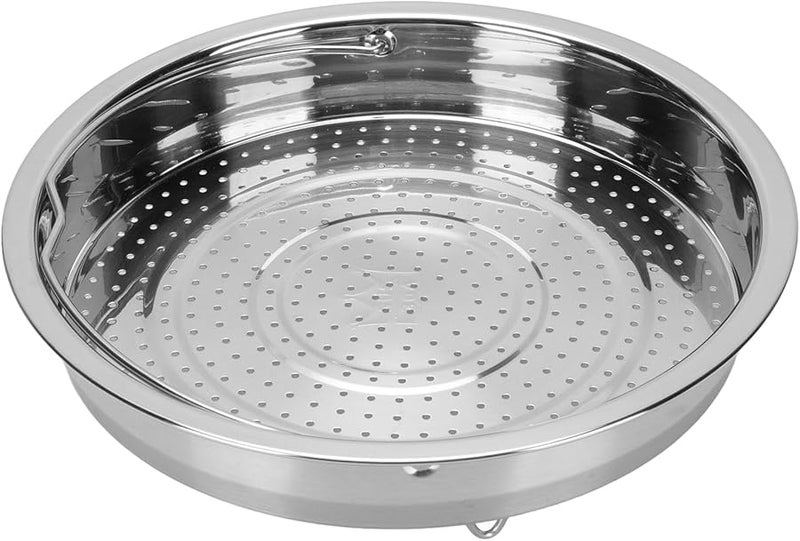 304 الفولاذ المقاوم للصدأ سلة بخار الخضروات بمقبض قابل للطي الحجم M 66x45x17 سم - Image 3