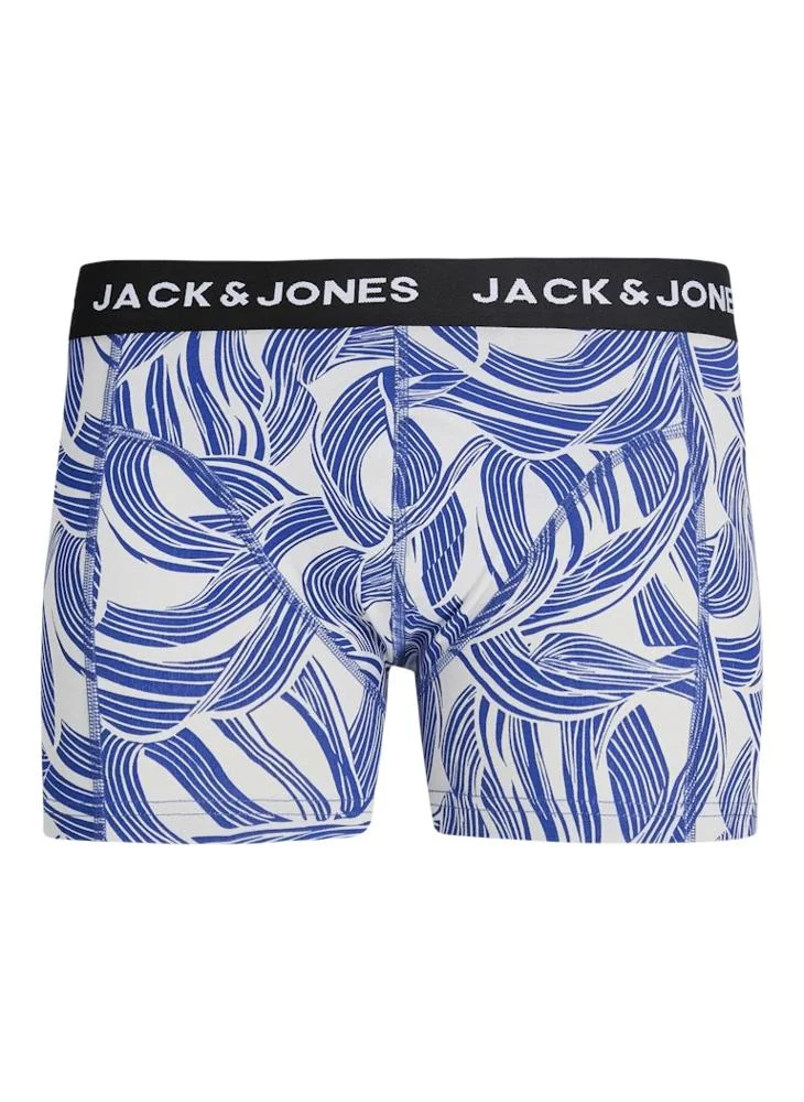 JACK & JONES 3-Pack Printed Trunks