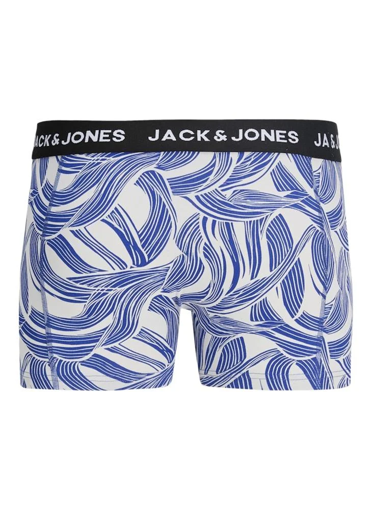 JACK & JONES 3-Pack Printed Trunks