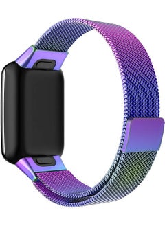 ZORE Xiaomi Mi Band 7 Pro Krd-01 Metal Band-Pink  - Image 2