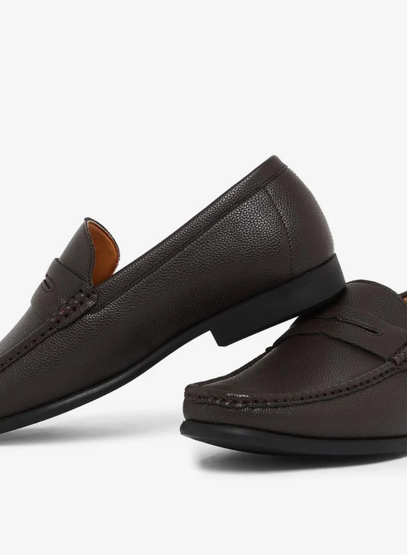 ستايلي حذاء لوفرز جلد فاخر