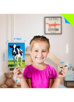 12 Pcs Farm Animal Figurines With 12 Introducing Flashcards, Realistic Farm Animals Playset Montessori Toys Science Educational Matching Game For Homeschool Preschool Toddler Kids - pzsku/ZBE8280E2C62200373EF2Z/45/_/1734348136/44a6b13c-b6ef-4fd7-ad54-d3d57d7e7fea